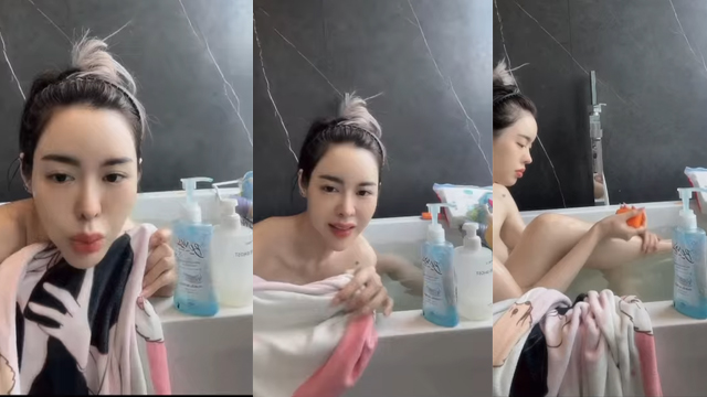 #คลิปหลุดไอซ์ #ไอซ์ปรีชญา คลิปหลุดดาราสาว ไลฟ์สดอาบน้ำ ถอดหมด ขาวเนียน ไฟหน้าใหญ่ ไลฟ์สดคุยกับแฟนคลับ โชว์ความเซ็กชี่